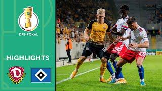 Dynamo Dresden - Hamburger SV 4:1 | Highlights | DFB-Pokal 2020/21 | 1. Runde