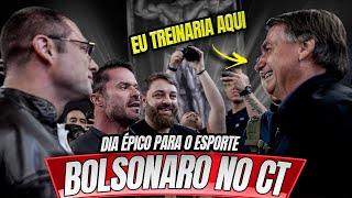 PRESIDENTE BOLSONARO CONHECEU O CT IRONBERG