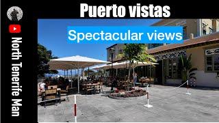 Spectacular vistas of Puerto de la Cruz, Tenerife.