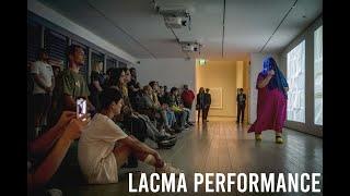 A Closer Look: Edgar Fabián Frías' Captivating Performance at LACMA