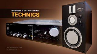 Technics Components Stereo Setup Live Sound Demo