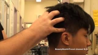 . After Haircut Men's Neck and Scalp Massage