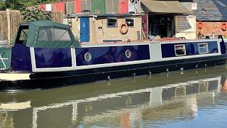 "Dahoame" narrowboat for sale 55ft semi trad