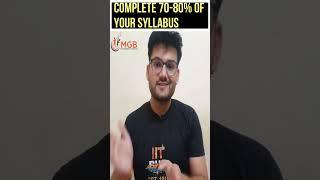How Many Mock Tests Before JEE Advanced 2023? #mocktest