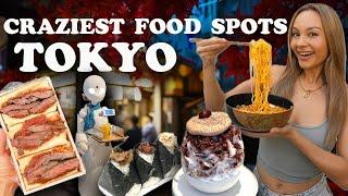 7 CRAZIEST Tokyo Food Spots | 私のおすすめ東京グルメスポット7選！