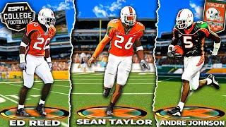 2001 Miami Hurricanes, But Its NCAA Football 23!