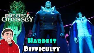 THREE ADMIRAL BOSS FIGHT! | HARDEST DIFFICULTY MOD | One Piece Odyssey