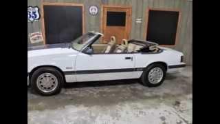 1985 Ford Mustang GT 5 0 V8  Fox Body  convertible for sale