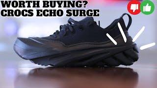 Worth Buying? New Crocs Echo Surge Sneaker Review!