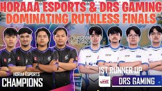 HORAA ESPORTS & DRS GAMING DOMINATION  NEPALI TEAMS DOMINATION IN RUTHLESS FINALS  - GAURABYT |