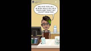 Bitmoji Stories # 42 (Points Card)