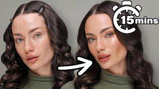 ULTIMATE NO-MAKEUP MAKEUP TUTORIAL (only 15 mins! quick & easy!)