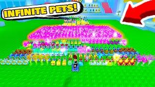 Am PET URI Infinite in Noul Update pe Pet Simulator X!