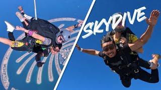 Skydive Dubai | Complete UAE Travel Vlog & Itinerary | First International Trip Dubai 2024