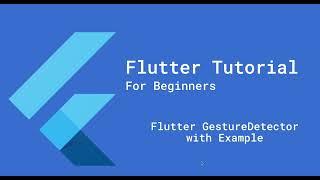 Flutter GestureDetector Explained | Handle Tap, doubleTap, and More!