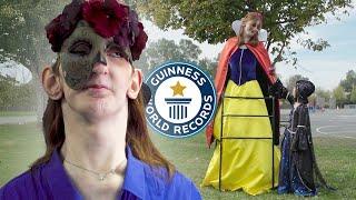 World's Tallest Woman Chooses Her Halloween Outfit - Guinness World Records