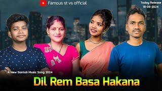 DIL REM BASA HAKANA | NEW SANTALI VIDEO SONG 2024 | NEW SANTALI STUDIO VERSION SONG 2024 |AJAY SOREN