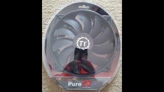 Thermaltake Pure 20 200mm 3-pin Fan Review, Pt 1