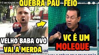 OLHA A TRETA QUE DEU AGORA !PILHADO DEU NO MEIO DE FLAVIO PRADO E O BICHO PEGOU NO PROGRAMA