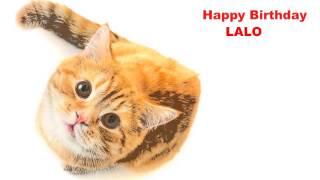 Lalo  Cats Gatos - Happy Birthday