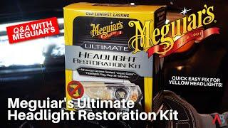 Meguiar's Ultimate Headlight Restoration Kit - What You Need To Know & HOW TO USE