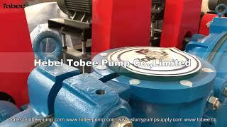 Tobee® 6 inch Rubber Lined Slurry Pump