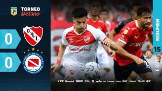 INDEPENDIENTE 0 - 0 ARGENTINOS I Resumen del partido | #TorneoBetano 2024