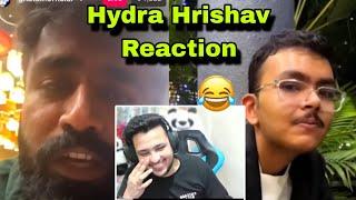 Hydra Hrishav Reaction On Ghatak Live Expose Scammer 