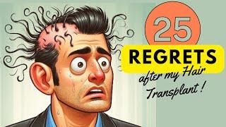 Hair Transplant in India | 25 Regrets after hair transplant