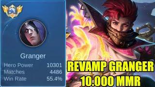 HERO SOLO RANK yang lagi meta sejak di revamp - TOP GLOBAL GRANGER 10.000 mmr FULL SOLO RANK