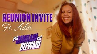 Kalki Koechlin aka Aditi's invite message | Yeh Jawaani Hai Deewani | Re-released in cinemas now