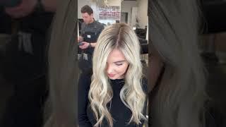 Full highlights with shadow root #balayage #hair #highlights #hairstyle #blonde