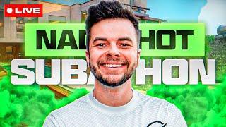 ️ NADESHOT SUBATHON DAY 3 ️ 120 IQ GAMER ️ NUKETOWN 2XP ️ ROAD TO MASTER PRESTIGE ️ !TTS