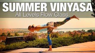 Summer Vinyasa All Levels Flow Yoga Class - 60 min - Five Parks Yoga