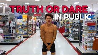 EXTREME TRUTH OR DARE IN PUBLIC! | Brent Rivera