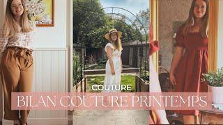 BILAN COUTURE | Ce que j'ai cousu ce printemps