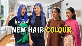 Hair Colour change krwa liya | Sab ka Reaction | Hira Faisal | Sistrology