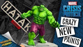 Painting the Hulk with Incredible New Paints! Hataka Hobby review!