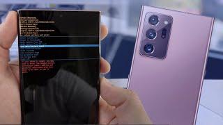 Samsung Galaxy Note 20 ultra 5g  Hard Reset, Forgot Password || YouGtech