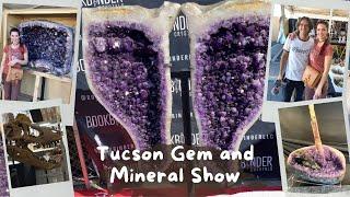 ELLEY'S Trip to Tucson GEM and mineral show #crystals #geology