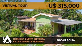 Quinta en Venta en Diriamba Carazo @ USD $315,000 | Quintas en Venta en Nicaragua