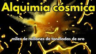 ¿Cómo se forma el oro? Alquimia cósmica en la fusión de estrellas de neutrones.