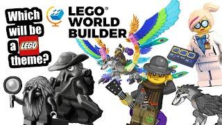 LEGO World Builder exploring! So many possible NEW LEGO themes!