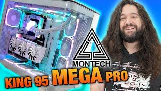 New Montech King 65 Pro, King 95 Mega, Sky 3 PC Cases | Computex 2024