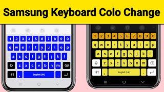 Samsung Galaxy : How To Change Color of Keyboard?