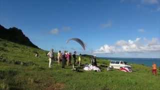 しびたフライト Paraglider flight in Shibita Ishigaki Okinawa Japan