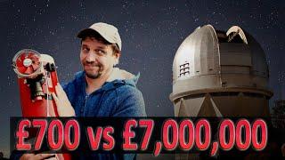 £700 vs £7,000,000: Astrophotography Shoot Out