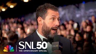 Adam Sandler at the SNL50: The Red Carpet | NBC