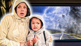 Caught In a Tornado Storm! 168 Hours in our RV!