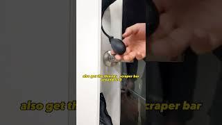 HOW TO UNLOCK LOCKED DOOR? NO DAMAGE, FAST, NO SIGNS OF ENTRY     #securitybreach #safetyconcerns
